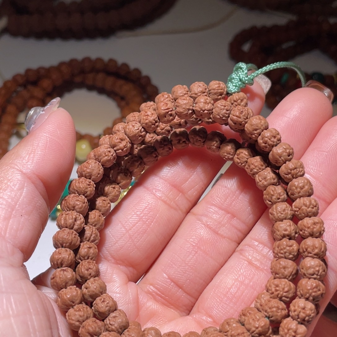 妖***精金刚菩提吊坠原桩佛手6+