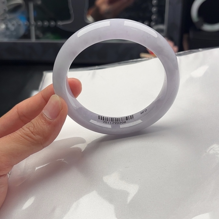 翡翠未镶嵌手镯6163 x6 47