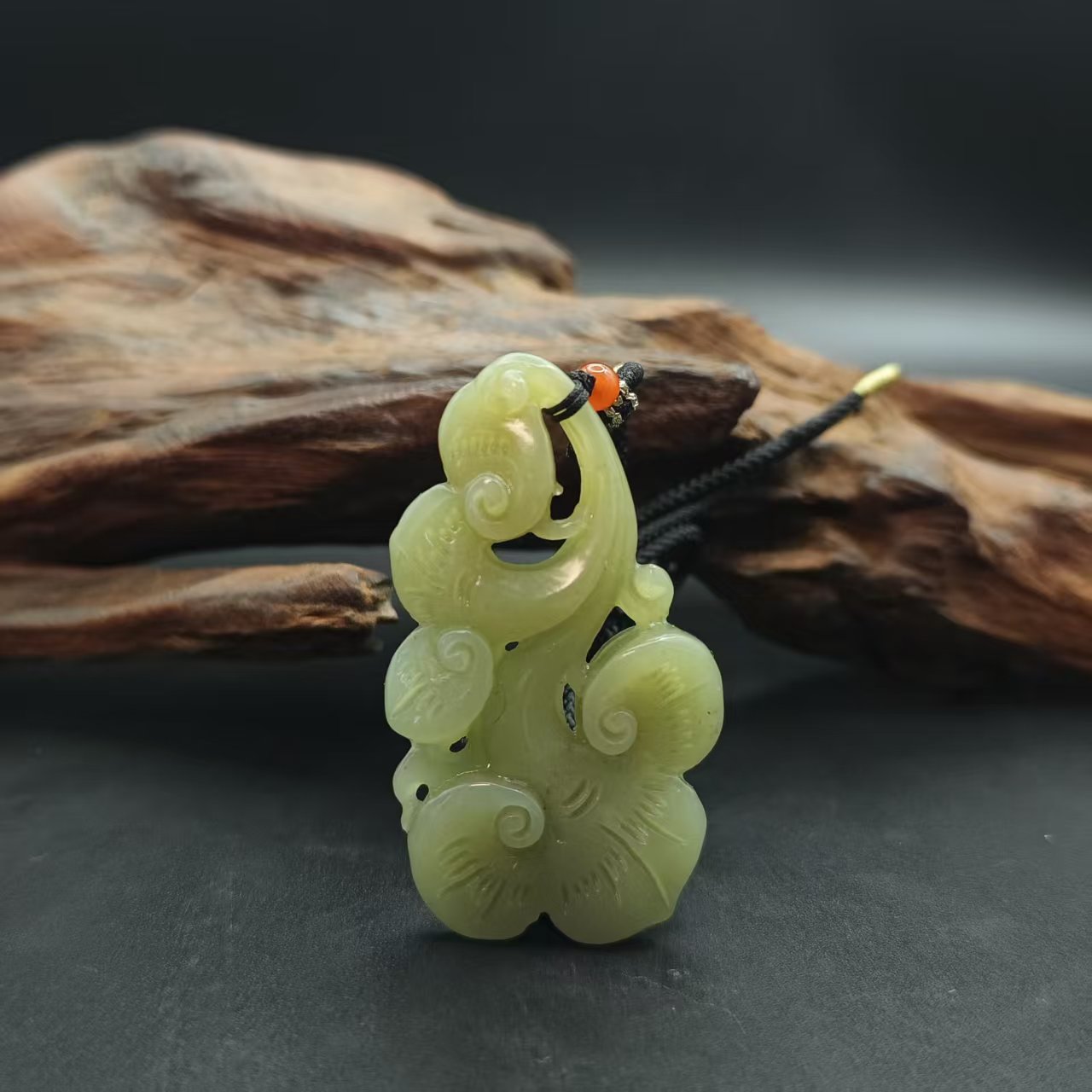 Z和田玉如意吊坠0425