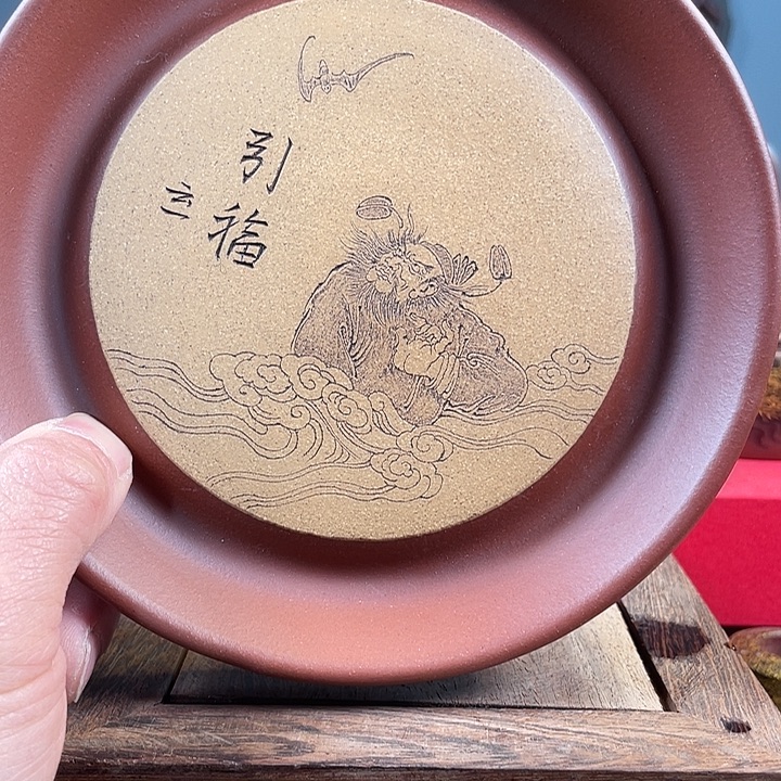 紫砂茶杯紫砂壶承微瑕