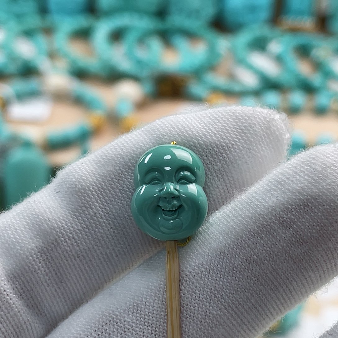 绿松石珠宝奇石未镶嵌