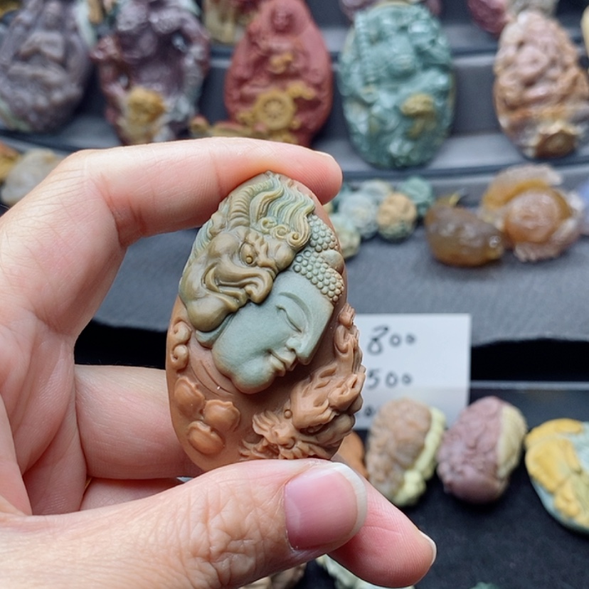 【闪购商品】未镶嵌定制石英质玉吊坠