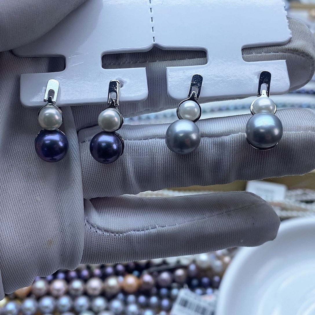 海水珍珠颈饰银S925镶嵌