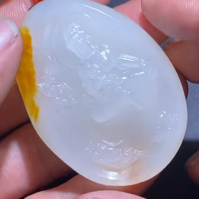 和田玉玉石挂件 d0102拍一发一