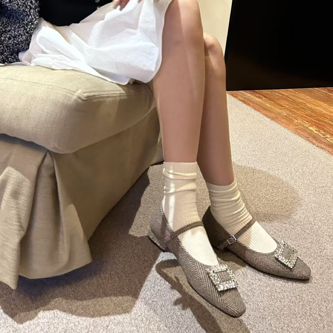 女鞋秋冬玛丽珍单鞋平底