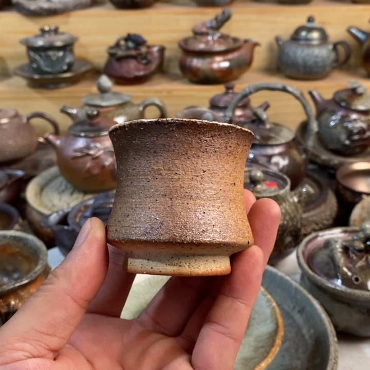 杯柴烧手工制作工艺