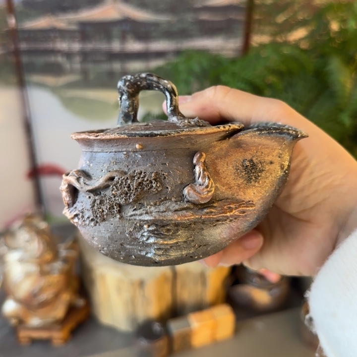 粗砂茶壶柴烧福利新品多多