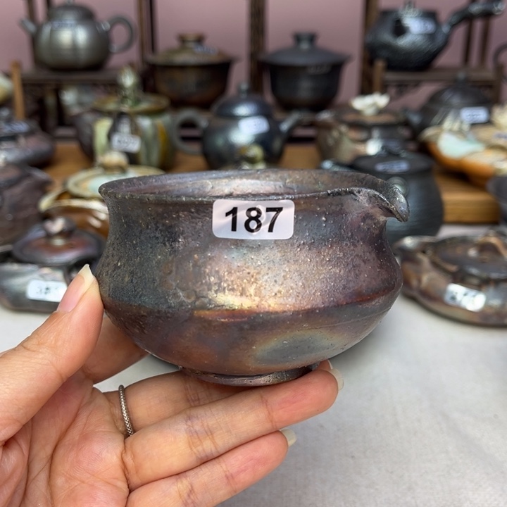 壶裸柴烧陶瓷茶具