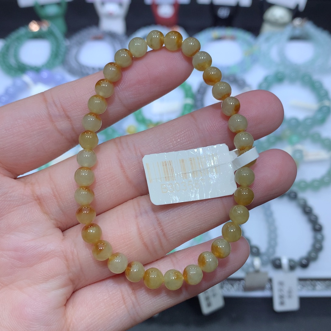 翡翠未镶嵌手串天然