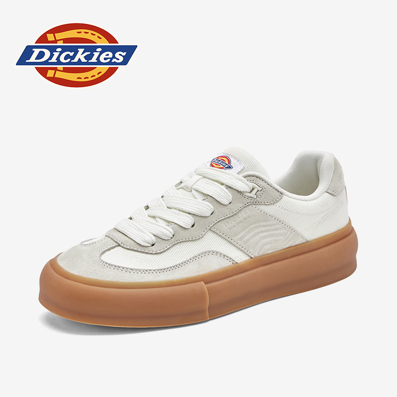 Dickies新款男鞋2025舒适透气秋季休闲潮鞋厚底增高低帮时尚板鞋