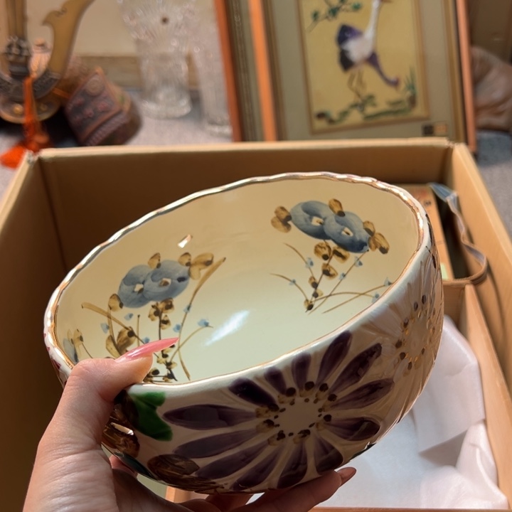 琉璃手工艺品麦丰瓷器8888888
