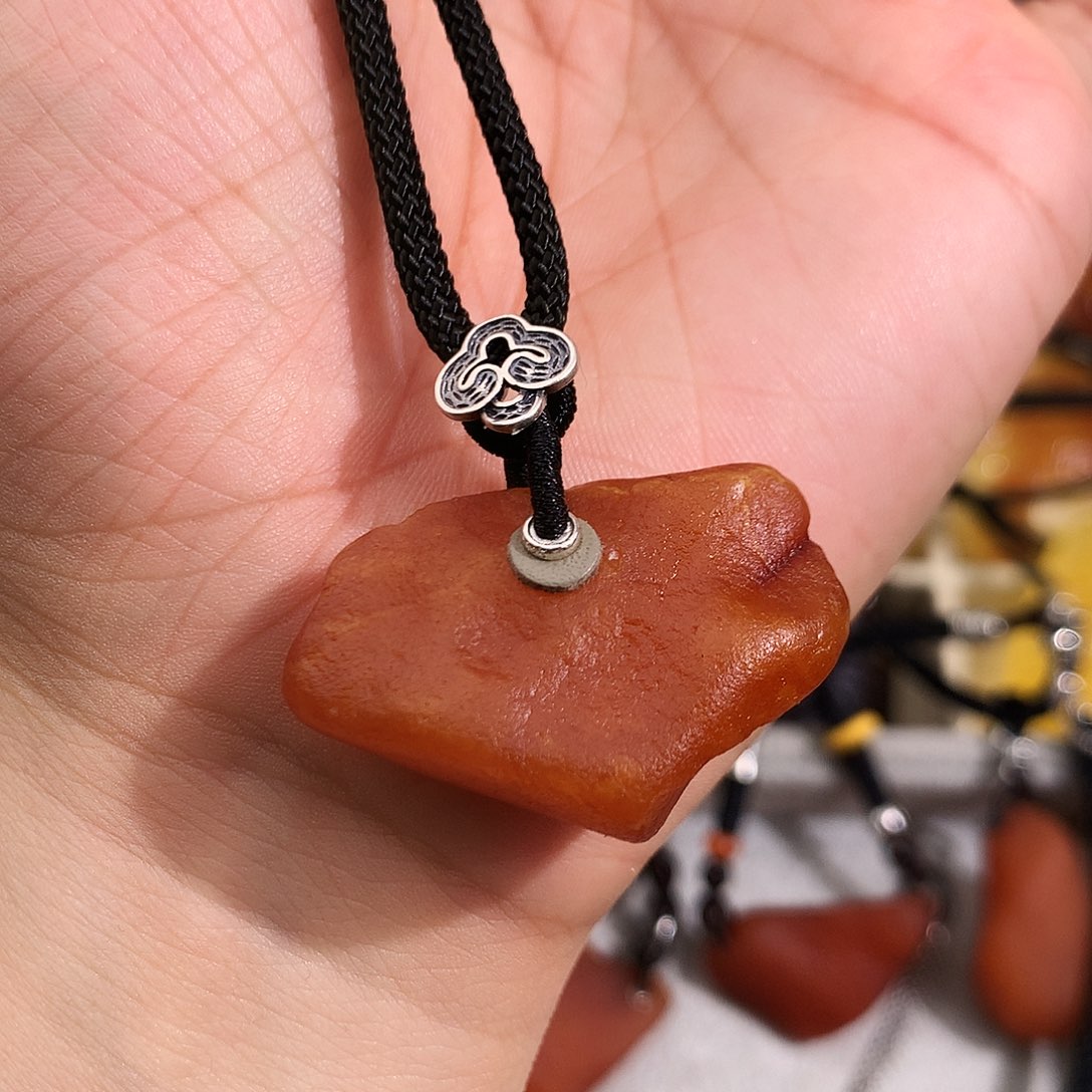 未镶嵌琥珀裸石你 