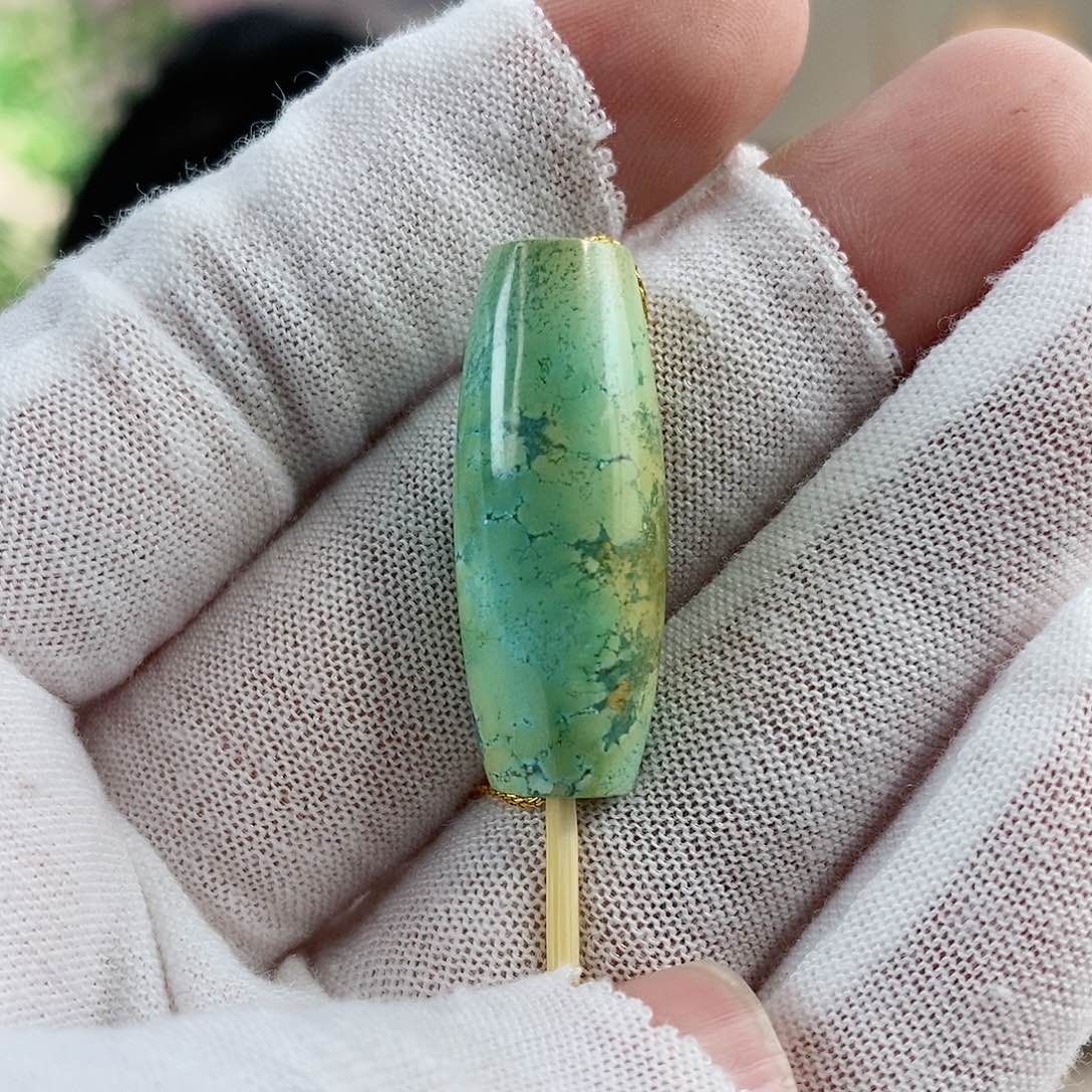 绿松石珠宝半成品未镶嵌