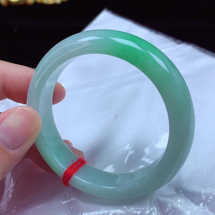 未镶嵌手镯翡翠51-52圈