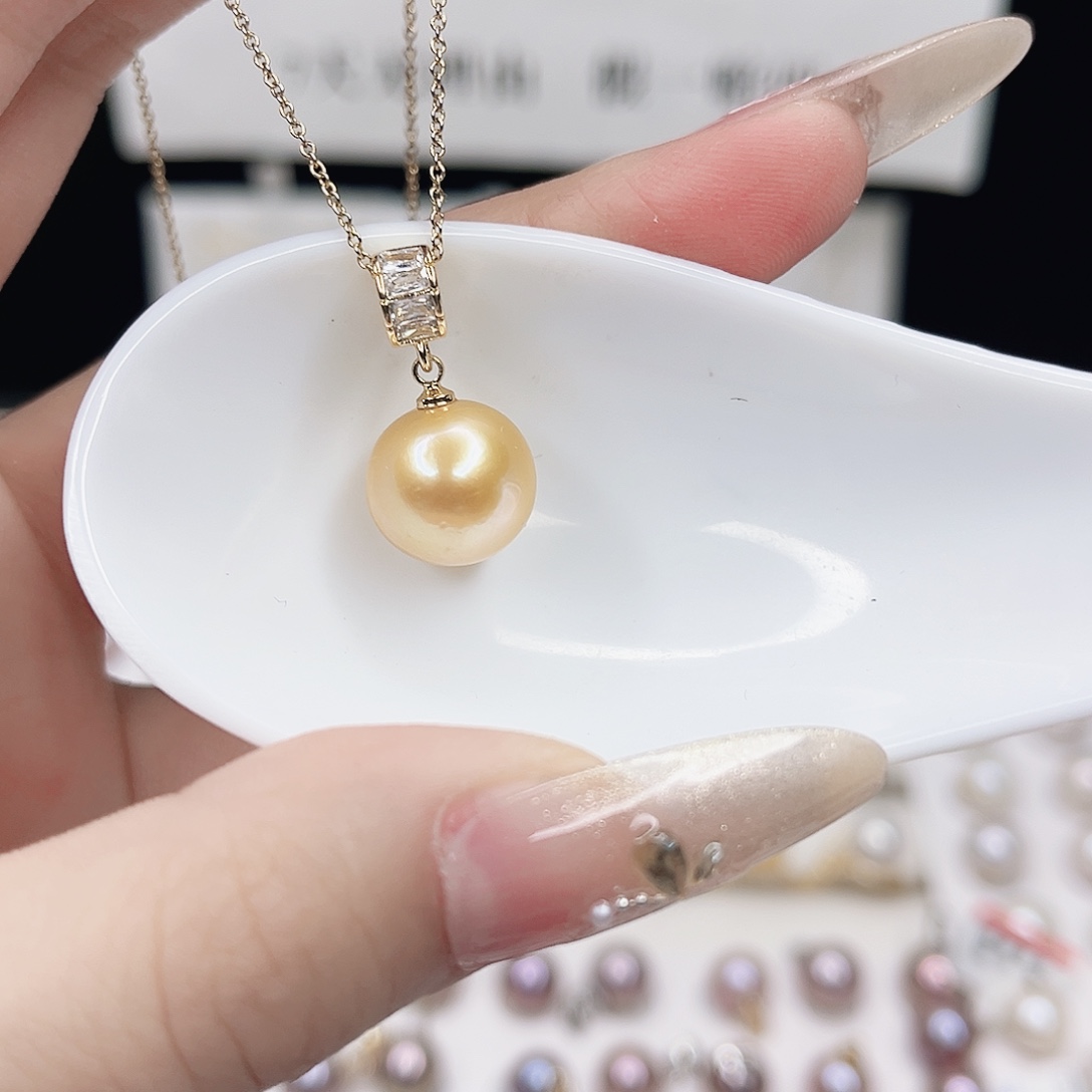 吊坠(赠链)淡水珍珠合金