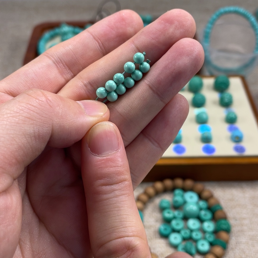 原生态湖北矿小配饰，直径4