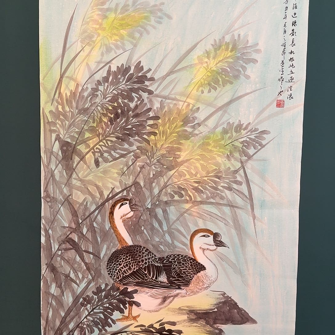 国画董老师的作品