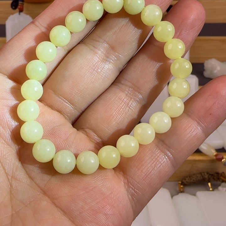 和田玉手串未镶嵌