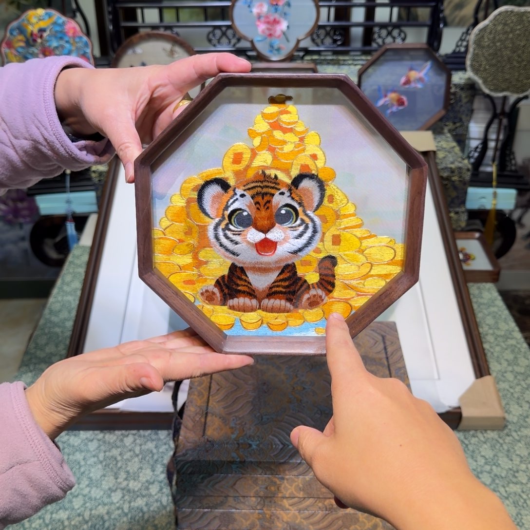 刺绣手工苏绣工艺异色