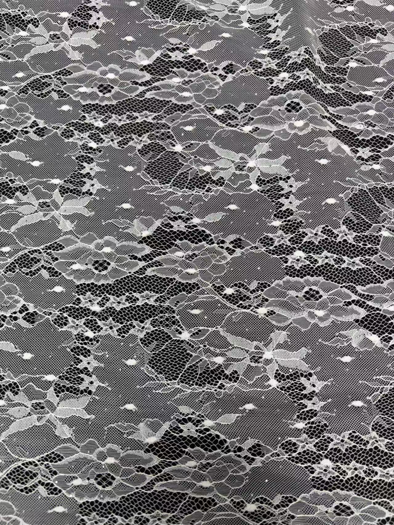 高档蕾丝面料可做婚纱礼服的连衣裙布料1163