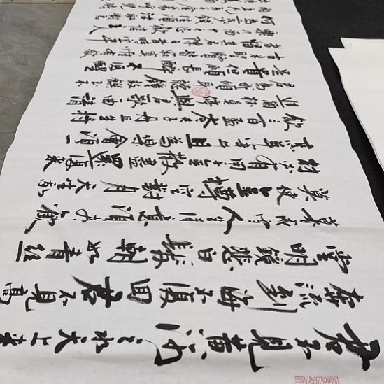 翰墨白武坤老师作品一副