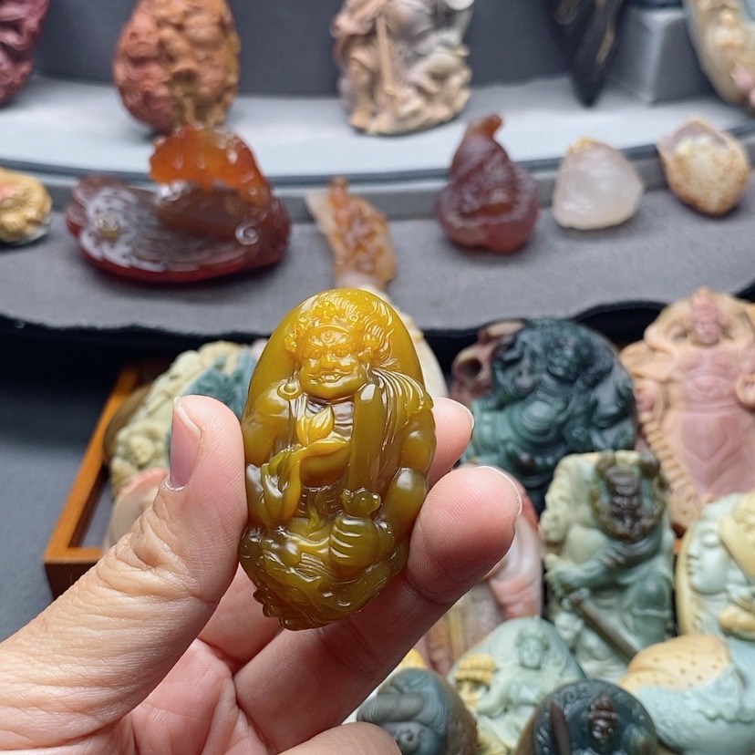 【闪购商品】未镶嵌吊坠定制玛瑙