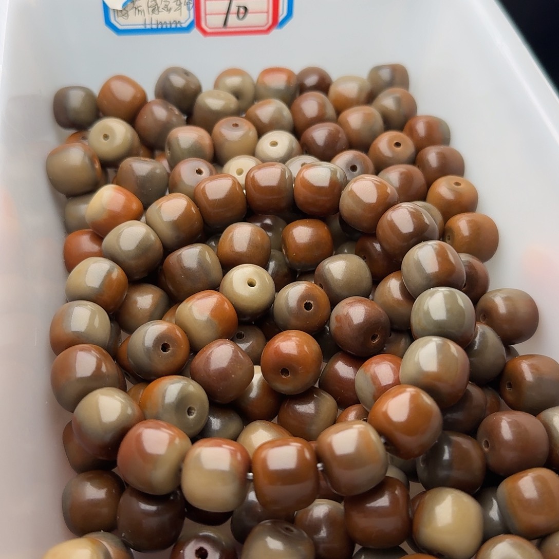 菩提根/象牙果吊坠20 颗油膏黑武士 14 干磨桶