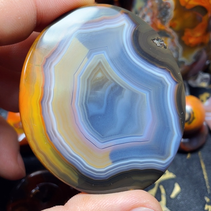 玛瑙/玉髓颈饰未镶嵌冰****糖