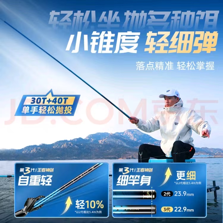 休闲竞技19调钓竿