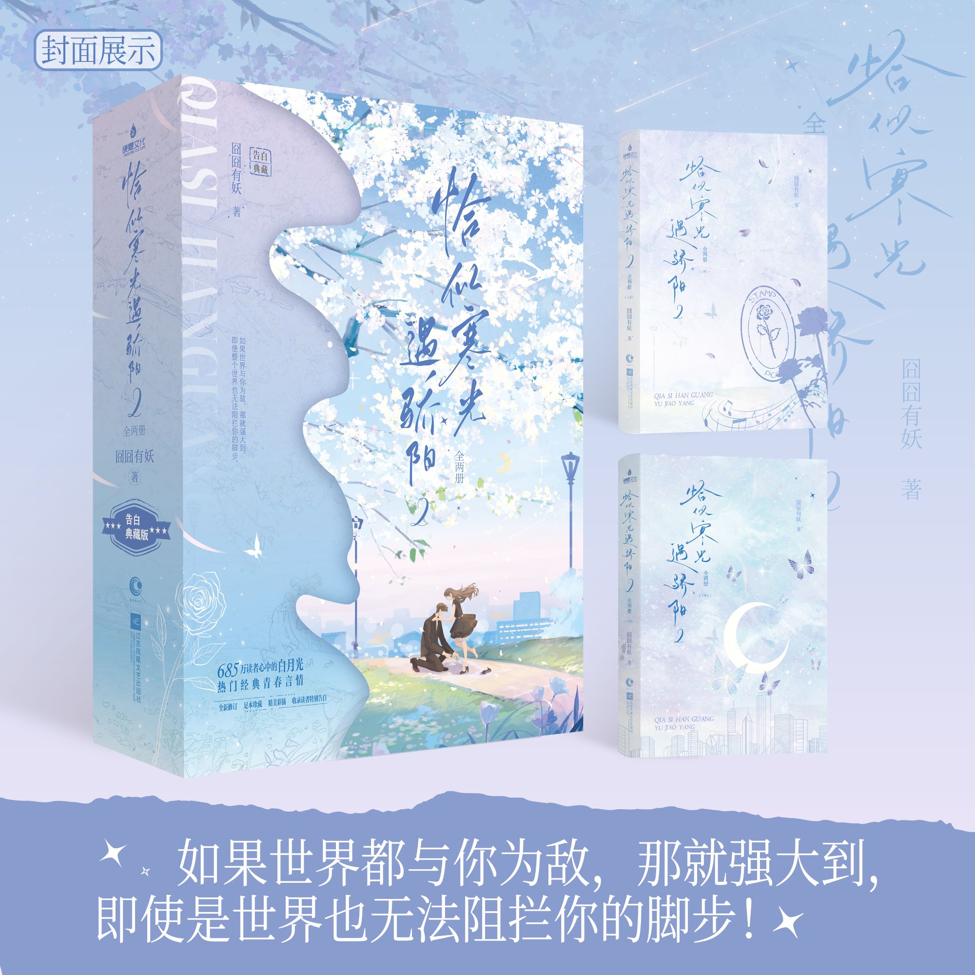 限量300特签5分钟限时亲签恰似寒光遇骄阳2：全两册/囧囧有妖 小说