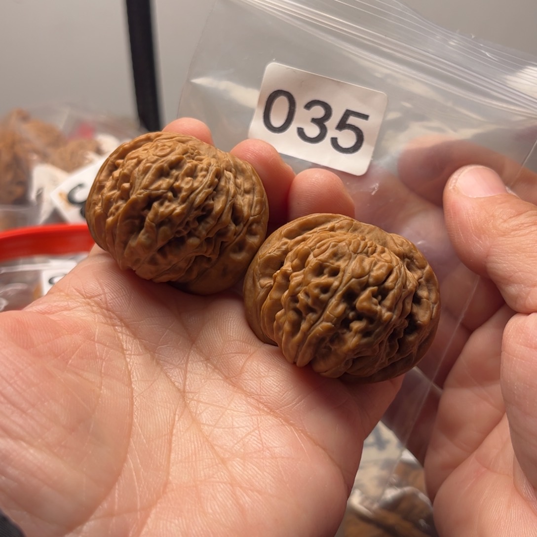 吊坠文玩核桃汗高楼对歪40