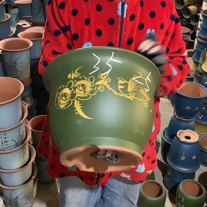 花盆紫砂紫砂花盆