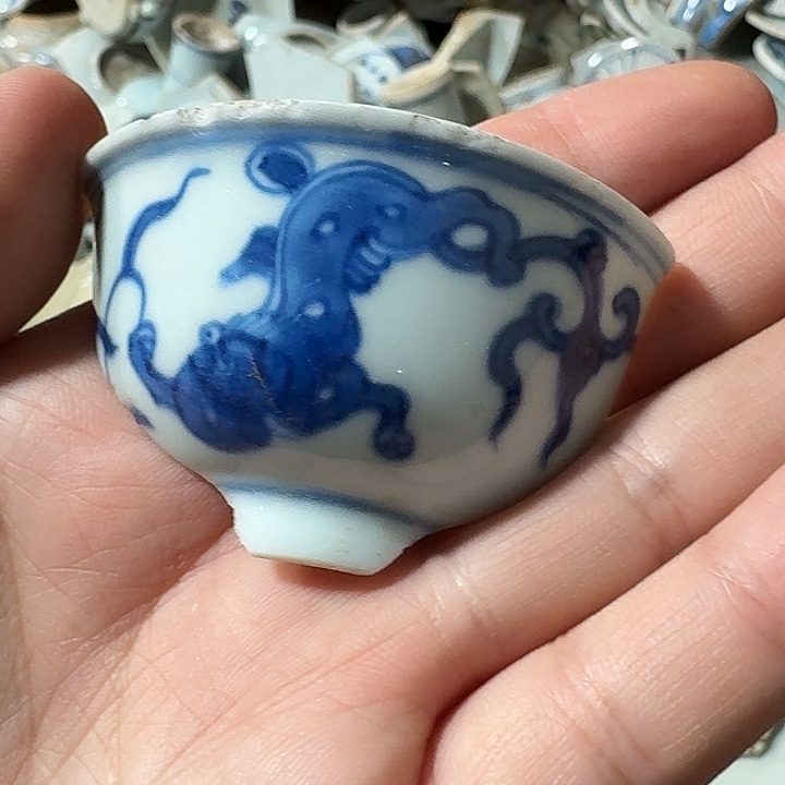 西***雨瓷片瓷片标本，顺丰包邮