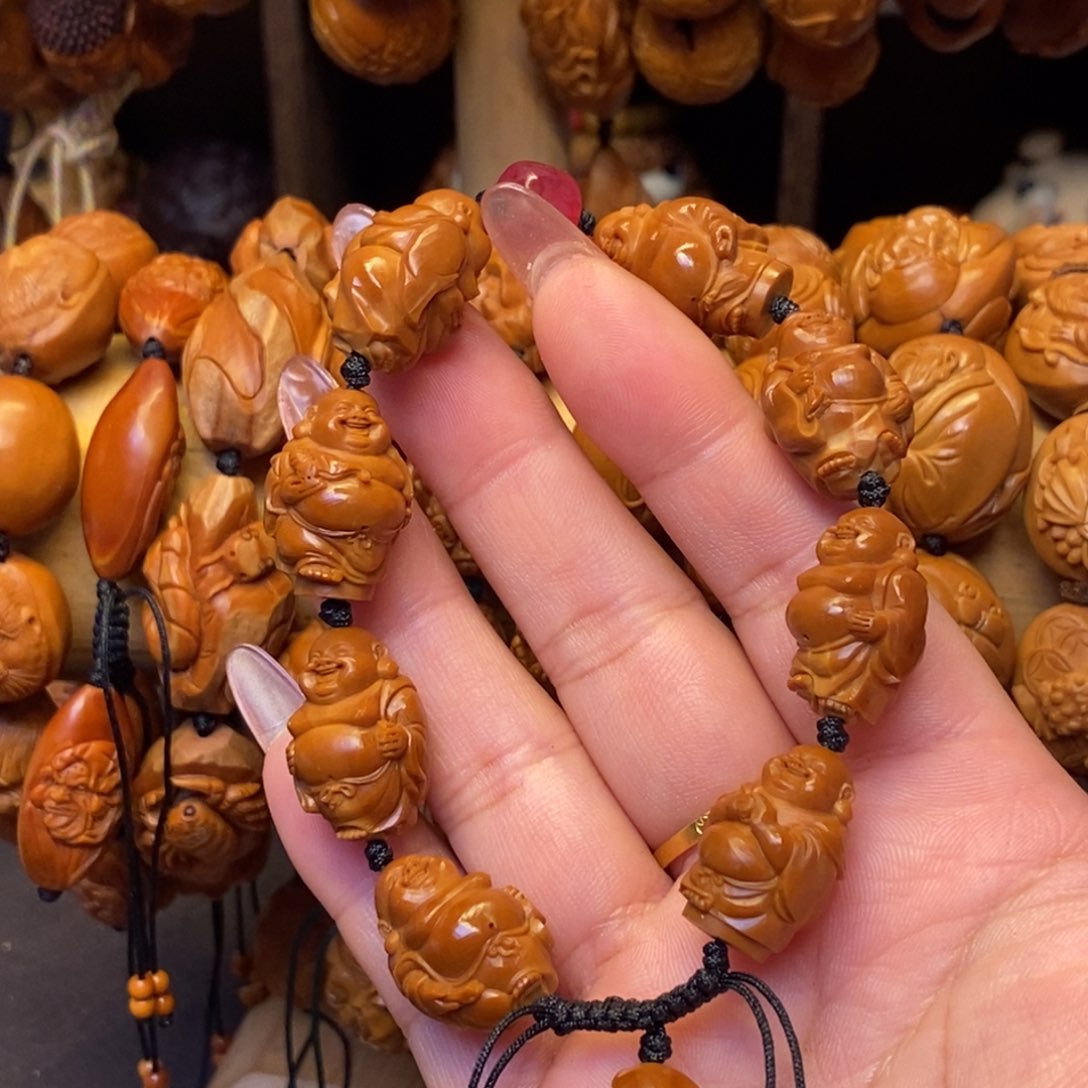 橄榄核手串/手链小弥勒