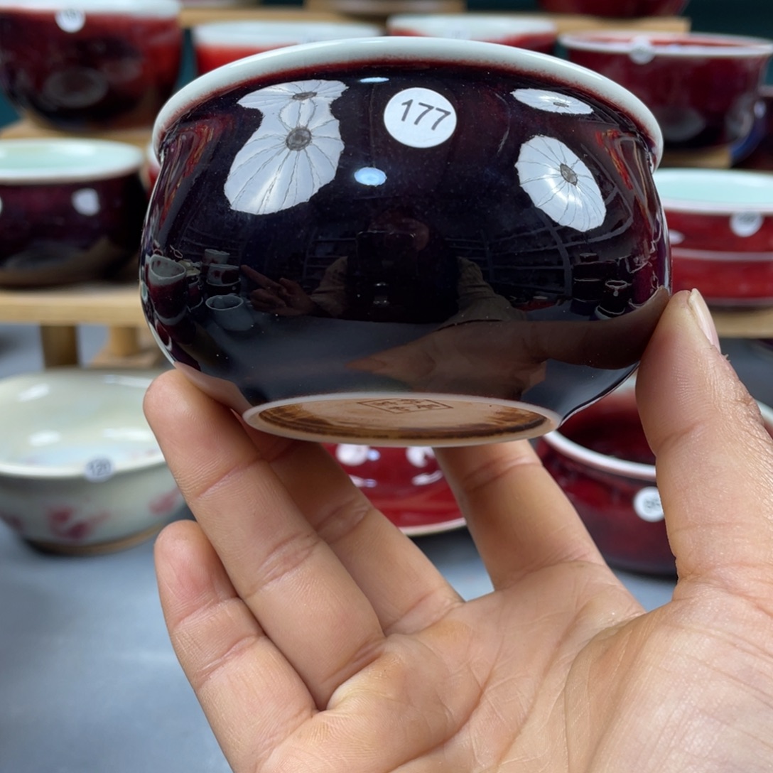 瓷片纯手工制作……微微瑕