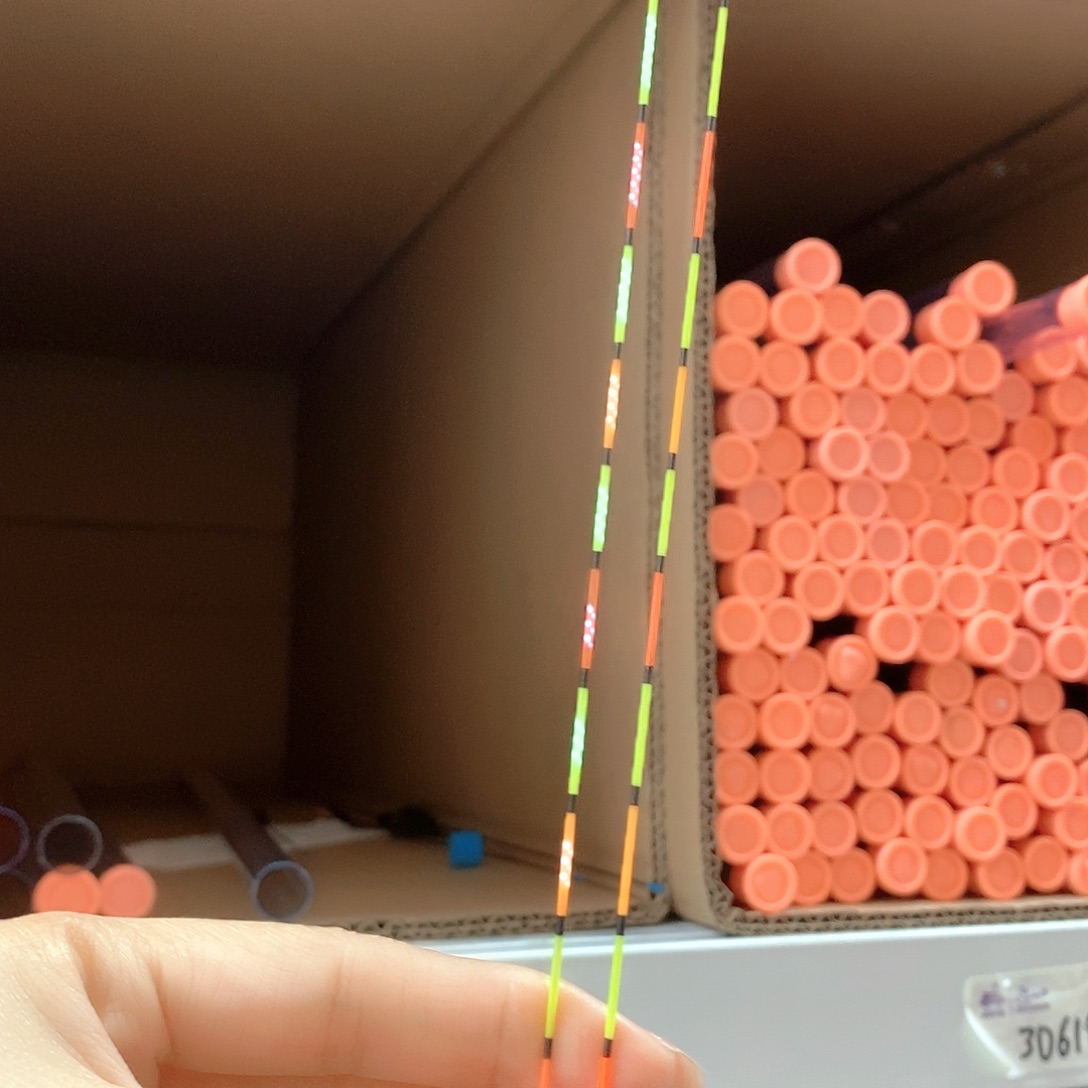 复合材质电子浮漂加长尾巴发两只