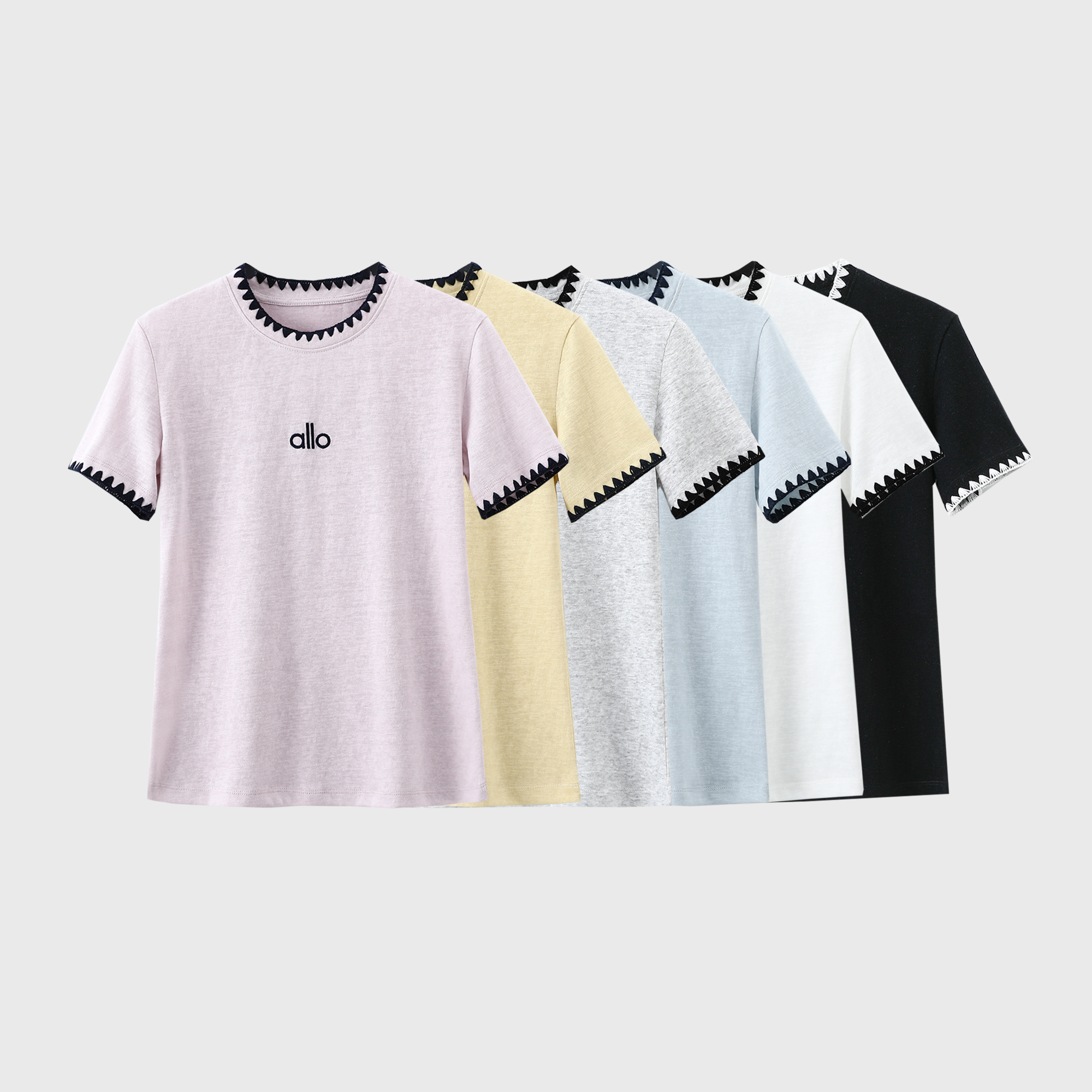 2025夏季新款修身设计感百搭氧气半袖T恤短袖8252108MZK