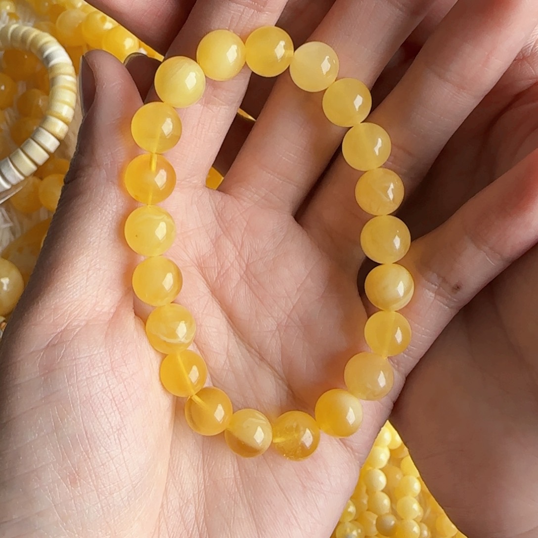 蜜蜡裸石未镶嵌蜜蜡