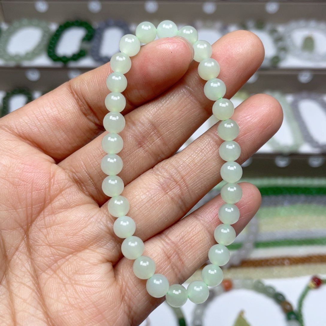 和田玉手链未镶嵌