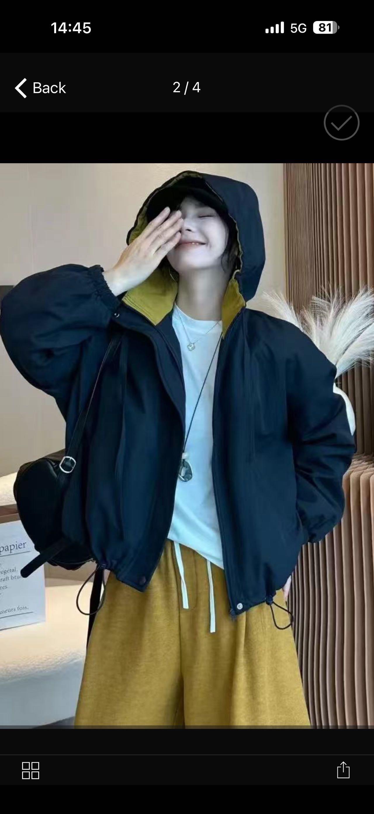 杭州高品质加棉外套25373