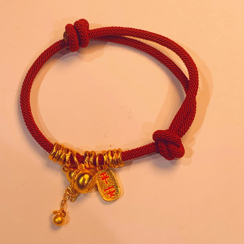 手链 JR12S019古法平安葫芦手链多样性发货