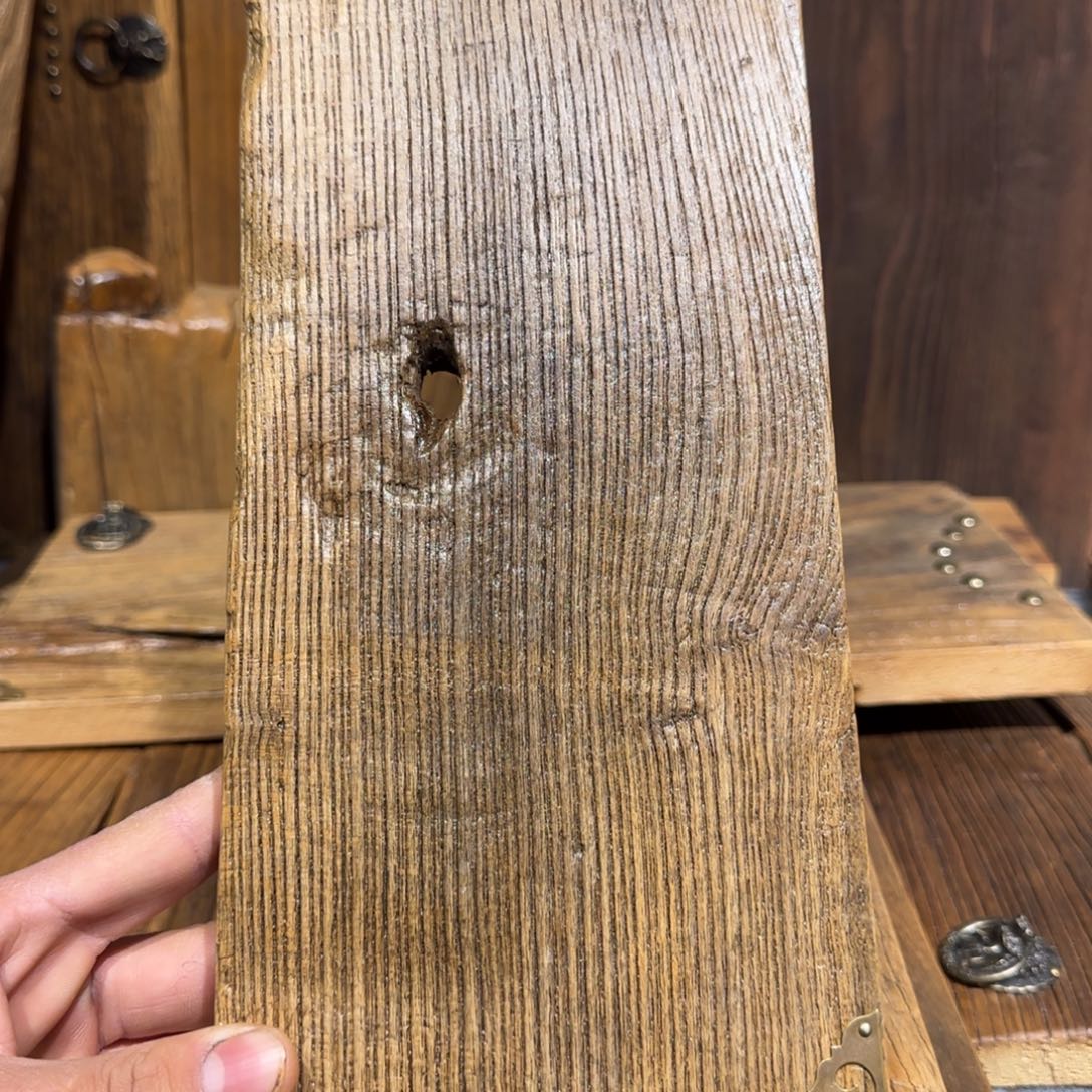 春***雨木风化茶盘一物一拍