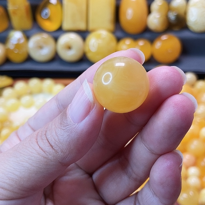 蜜蜡未镶嵌吊坠(不含链)