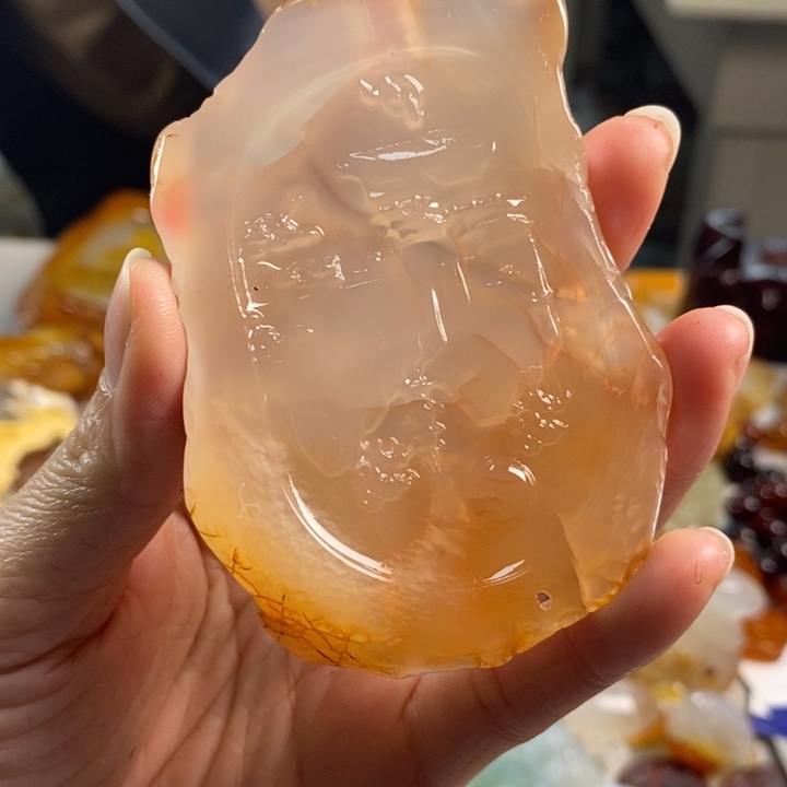 玛瑙/玉髓吊坠(不含链)未镶嵌