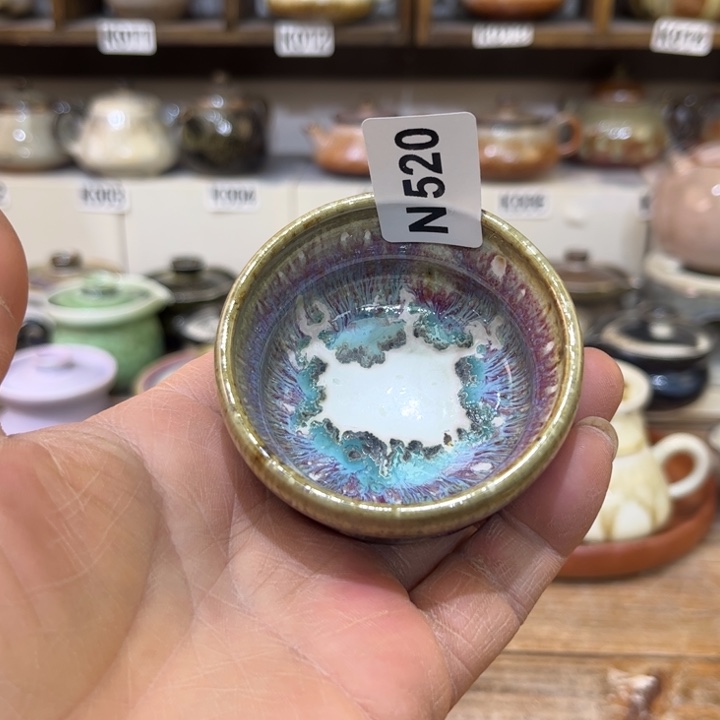 茶杯朱泥陶瓷艺术品