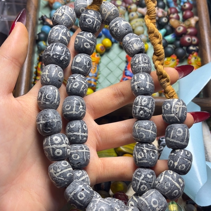 颈饰玻璃3973 琉璃一条