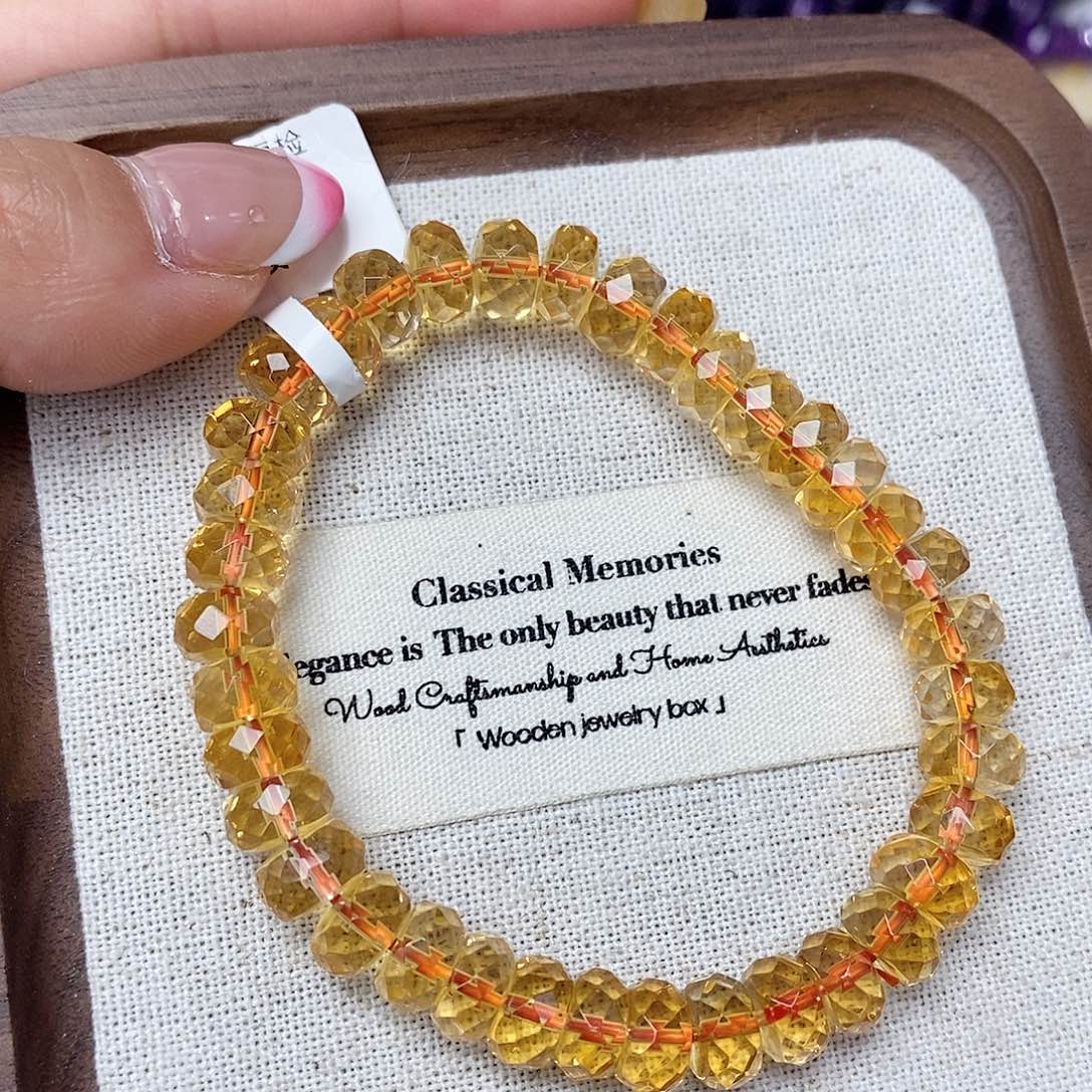 手串未镶嵌黄晶算盘