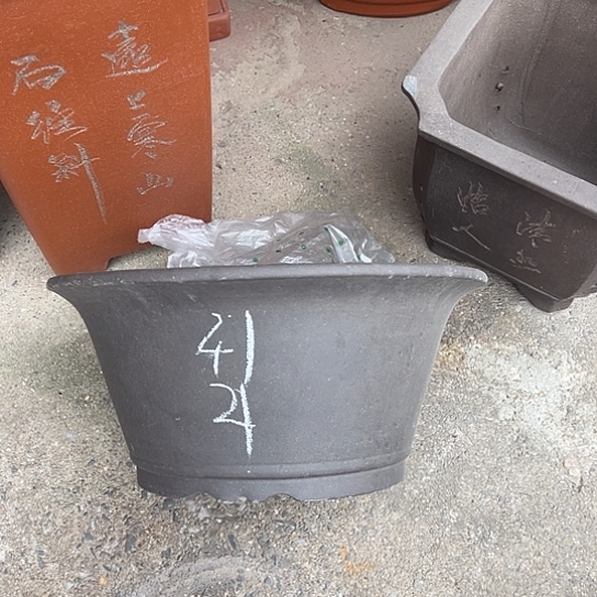 紫砂花盆透气花盆