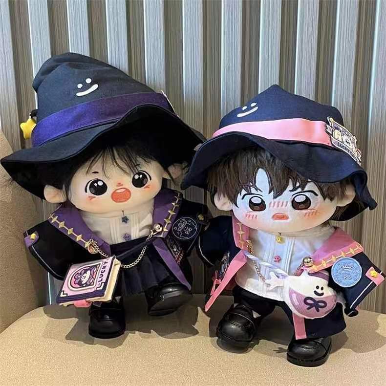 衣服合作款联萌岛20娃衣男公仔套装娃女正版棉花肉球娃娃20cm厘米