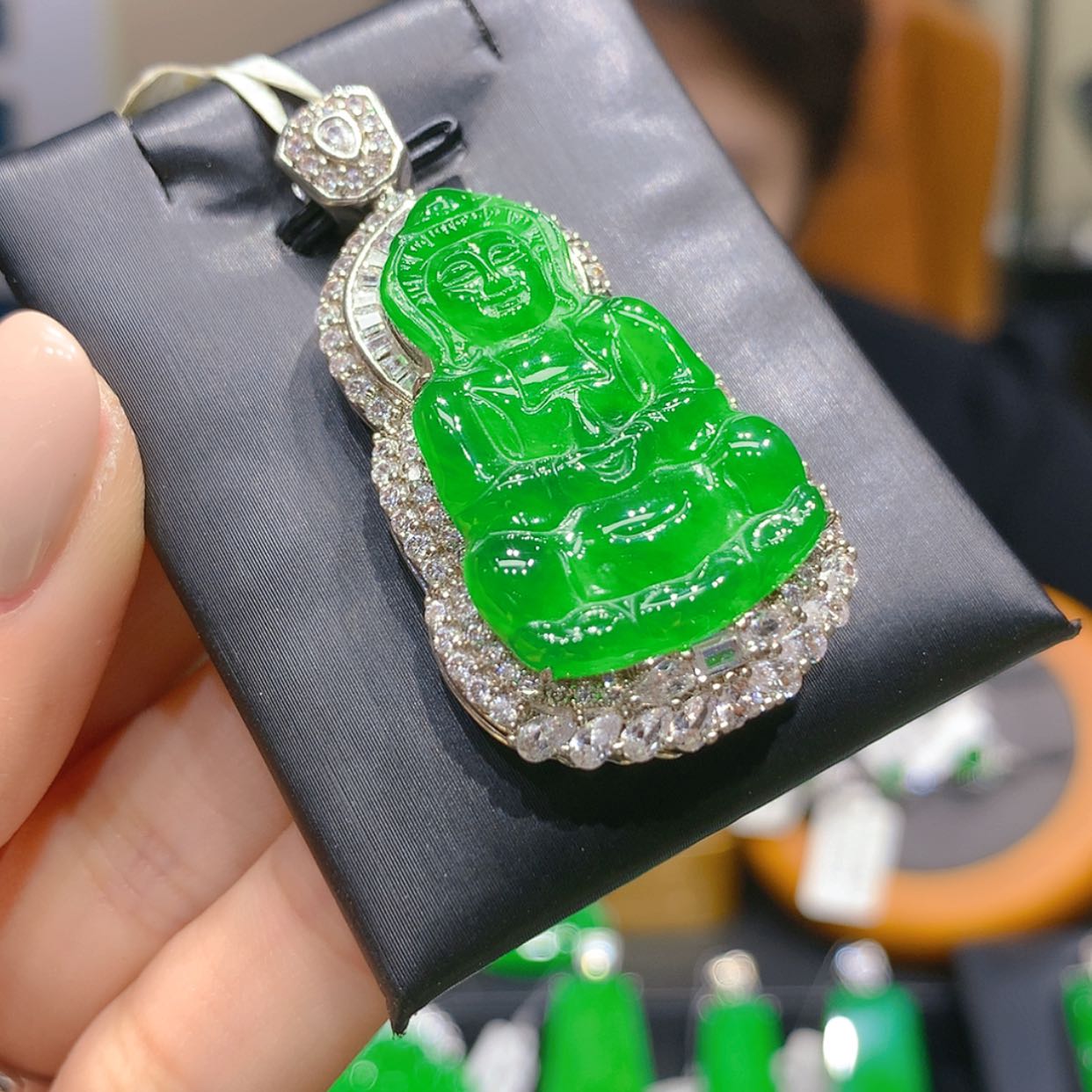 【闪购商品】颈饰未镶嵌翡翠4柒姐